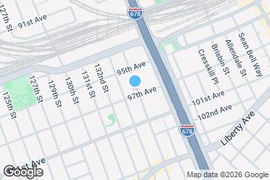 Map image of the property - 133-19-133-97 97th Ave