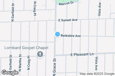 Map image of the property - 515 N Grace St