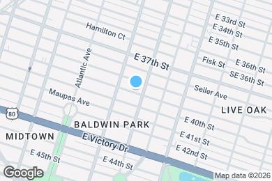 Map image of the property - 824 E 39th St
