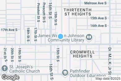 Map image of the property - 1701 14th St S