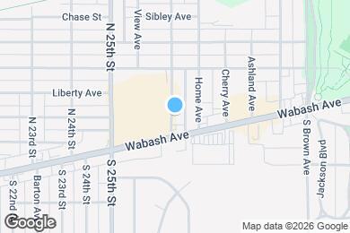 Map image of the property - 21 Rose Ave