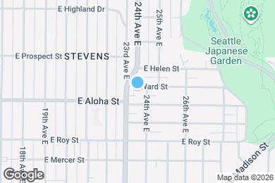 Map image of the property - 2315 E Ward St