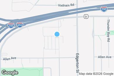 Map image of the property - 3040 Basswood St