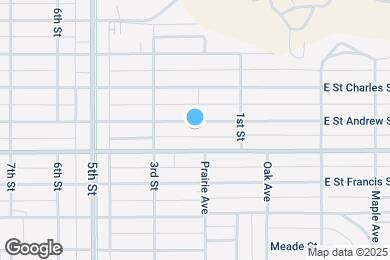 Map image of the property - 207 Saint Andrew St