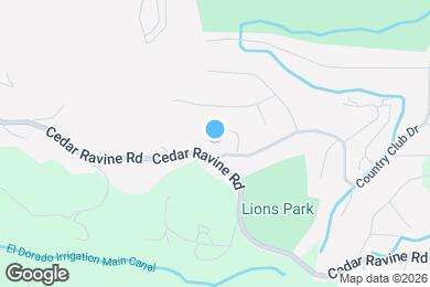 Map image of the property - 3591 Cedar Ravine Rd