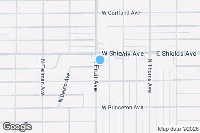 Map image of the property - 3044 N Fruit Ave