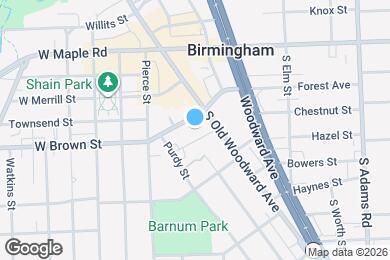 Map image of the property - 370 E Brown St