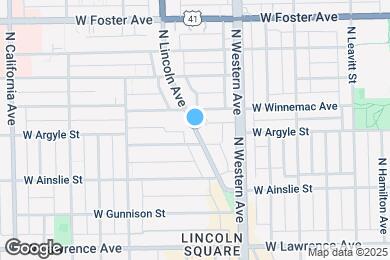 Map image of the property - 5018 N Lincoln Ave