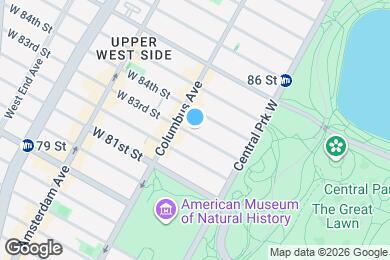 Map image of the property - WEST 83 STREET