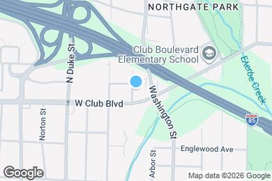 Map image of the property - 1506 Dexter St