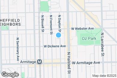 Map image of the property - 2126 N Dayton St