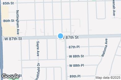 Map image of the property - 6815 W 87th St