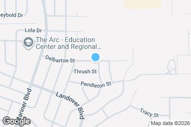 Map image of the property - 13196 Delbarton St