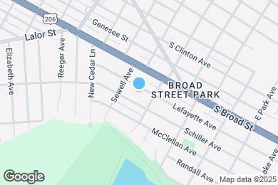 Map image of the property - 129 Lafayette Ave