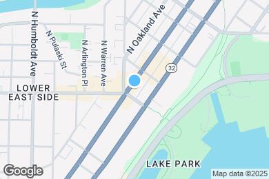 Map image of the property - 1716 N Farwell Ave