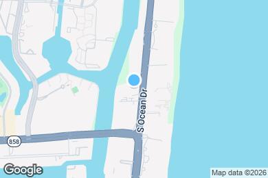 Map image of the property - 1803 S Ocean Dr