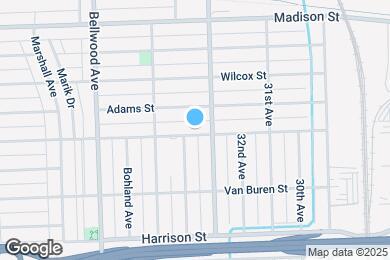 Map image of the property - 3313 Jackson St