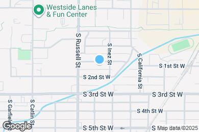 Map image of the property - 1325 S 1st St W