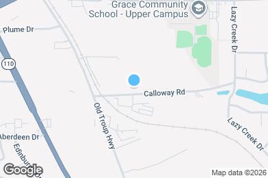 Map image of the property - 2704 Calloway Rd