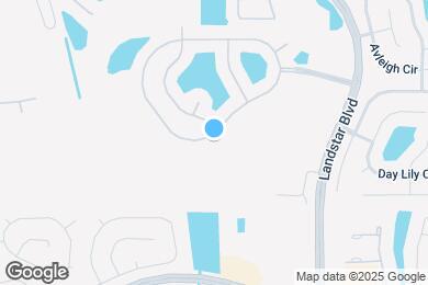 Map image of the property - 1146 Lake Biscayne Way