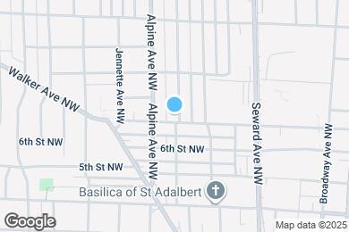 Map image of the property - 741 7th St NW