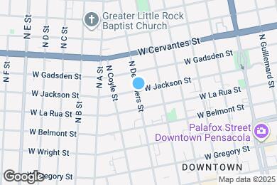 Map image of the property - 580 N De Villiers St