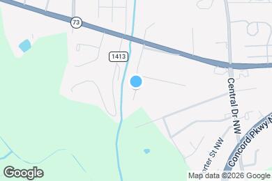 Map image of the property - 1033 Gaither Pl NW