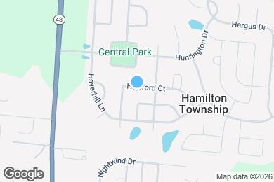 Map image of the property - 327 Hartford Ct