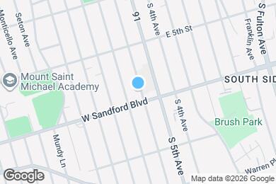 Map image of the property - 460 S 6th Ave