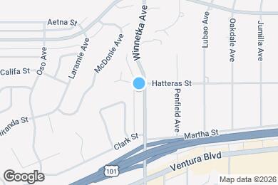 Map image of the property - 5739 Winnetka Ave