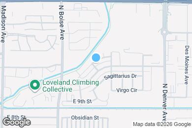 Map image of the property - 1852 Gemini Ct