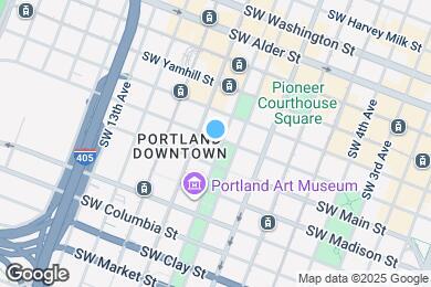 Map image of the property - 1005 SW Park Ave