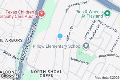Map image of the property - Creekline Apartments