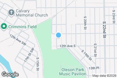 Map image of the property - 1125 S 17th St