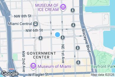 Map image of the property - 55 NE 5th St