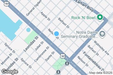 Map image of the property - 8400 Nelson St