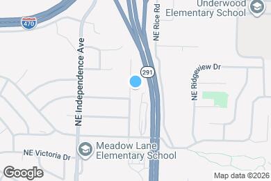 Map image of the property - 1615 NE White Dr