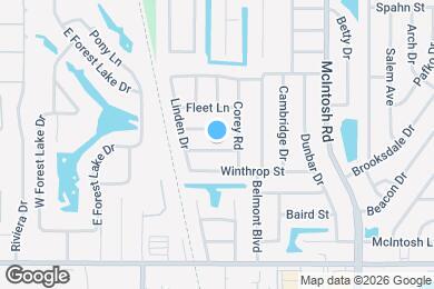 Map image of the property - 4031 Condor Ln
