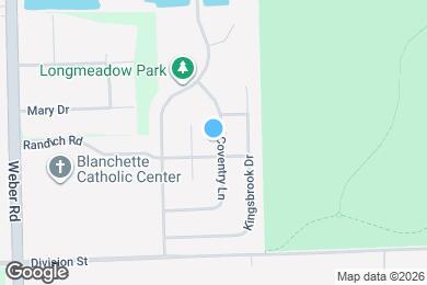 Map image of the property - 16458 Coventry Ln