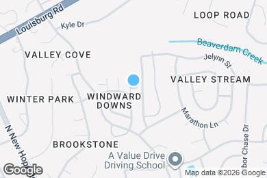 Map image of the property - 4904 Windblown Ct
