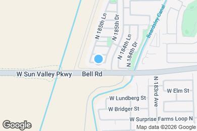 Map image of the property - 18545 W Legend Dr