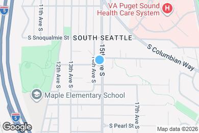 Map image of the property - 4815 15th Ave S