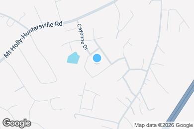 Map image of the property - 9600 Cayenne Dr