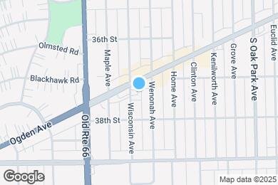 Map image of the property - 3721 Wisconsin Ave