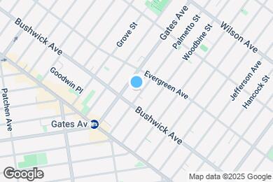 Map image of the property - Spacious 2 BED Floor Thru in Bushwick!