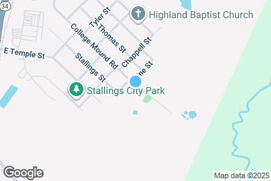 Map image of the property - 606 College Mound Rd