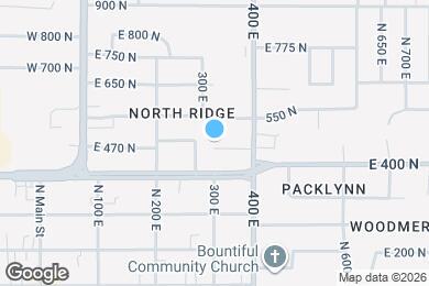 Map image of the property - 459 N 400 E