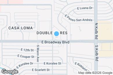 Map image of the property - Villas las Toronjas EP