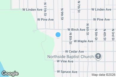 Map image of the property - 707 N 9th St