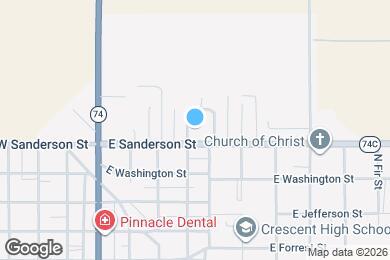 Map image of the property - 510 N Oak St